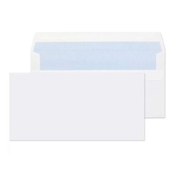 Envelopes-Dl White No Window Ss Cellowrap