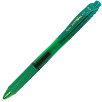Pentel Energelx Metal Tip 0.7Mm Green