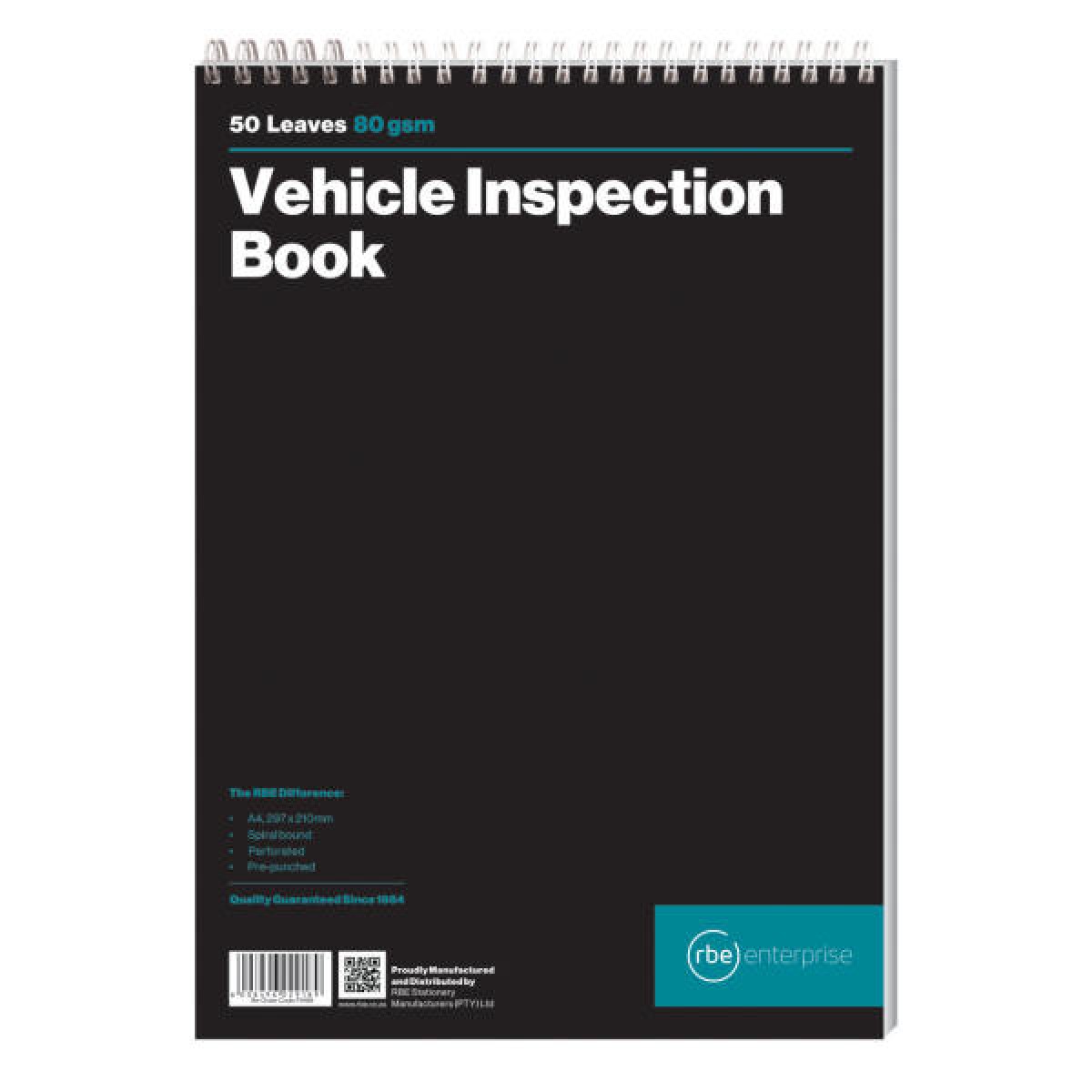 Inspection Book Vehicle (1 Ton Sing/Dou)
