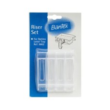 Letter Tray Bantex Optima Risers