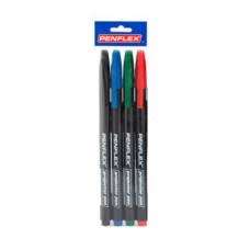 Ohp Pen Set Penflex Perm Fine 4 Piece