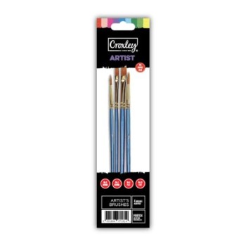 Paintbrush - Croxley Artist 4 Piece Assorted