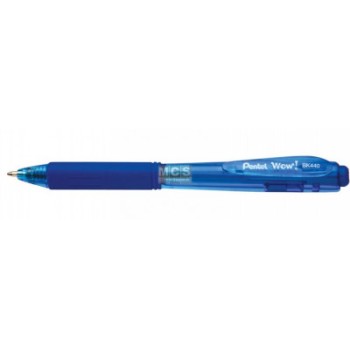 Pentel Bk440 Triangular Ball 1.0Mm Blue