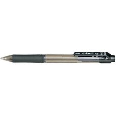 Pentel E-Ball Retractable 1.0Mm Black