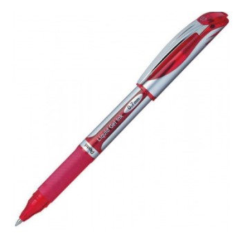 Pentel Energel Metal Tip 0.7Mm Red