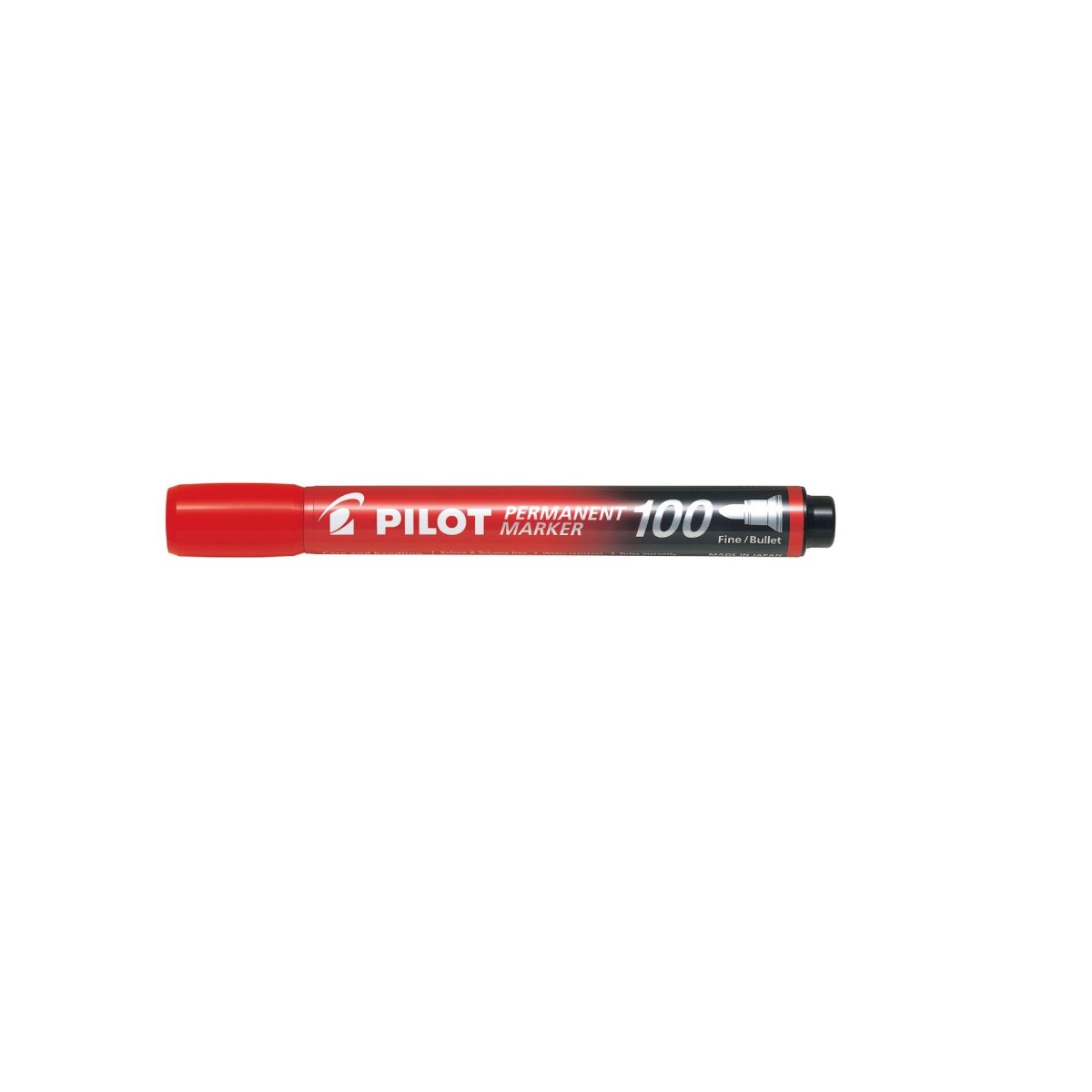 Pilot Permanent Supercol Bullet Red