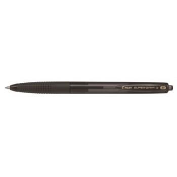 Pilot Supergrip G Retractable Medium Bla