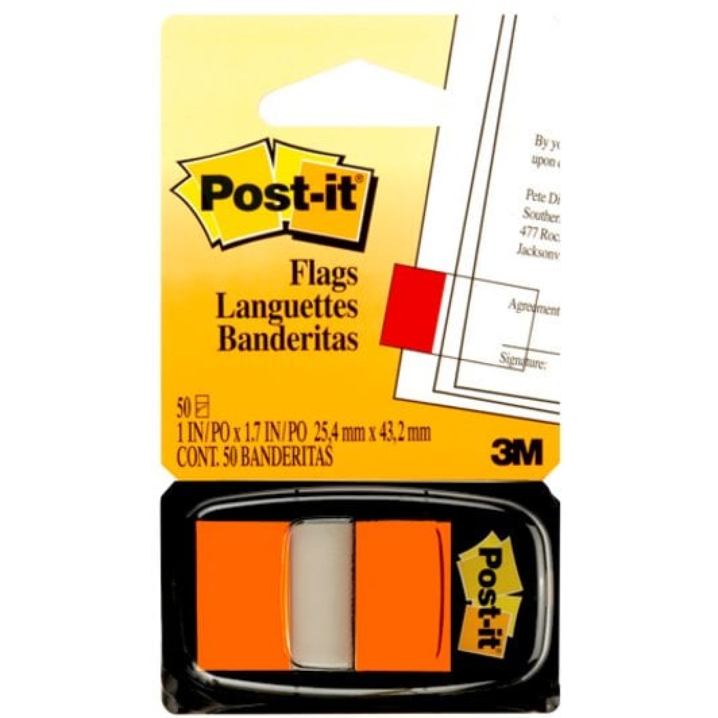 Post-It Flags 3M Orange