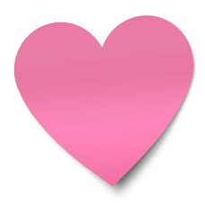 Post-It Heart Shape 30Sh