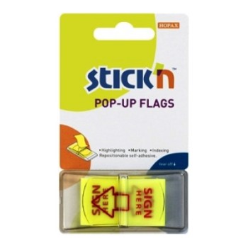 Stick N' Message Sign Here Lemon Hopa