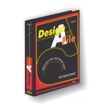 Ring Binder A4 Pvc 25Mm Overlay Black