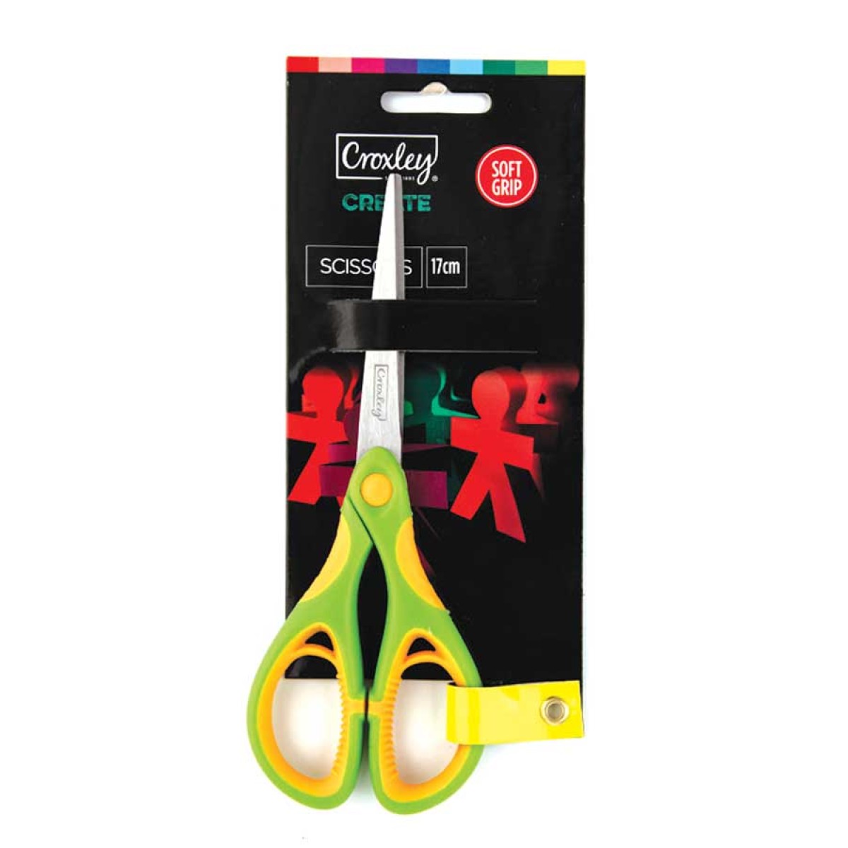 Croxley Create 17cm Soft Grip Scissor