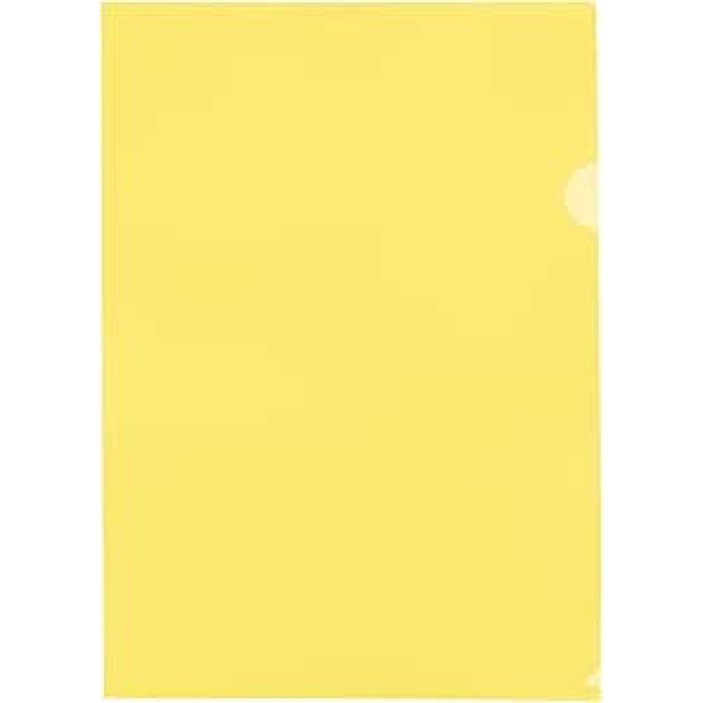Secretarial Folder Yellow