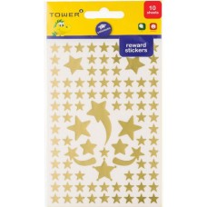 Tower Kids Rewards Stickers Fun stars Gold