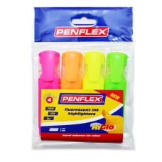 Highlighter Penflex 4 Piece Set