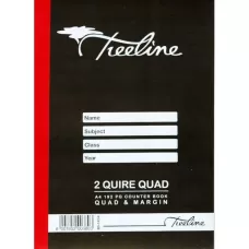 A4 Counter Book 2 Quire Feint/Margin