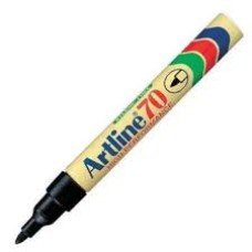 Artline 70 Permanent Black Marker