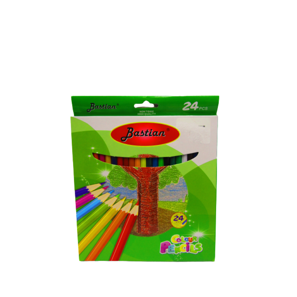 Coloring Pencils Bastian 24 Piece Set