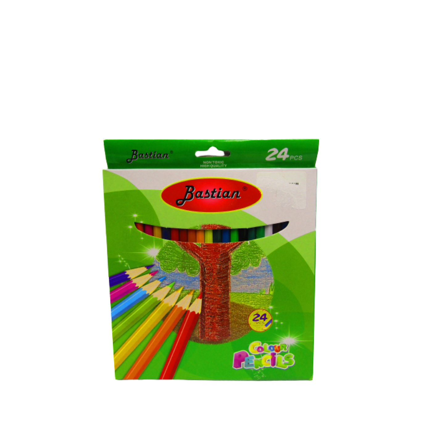 Coloring Pencils Bastian 24 Piece Set