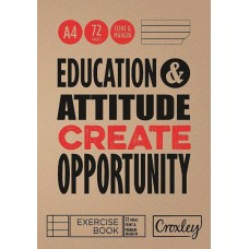 Croxley Exercise Book A4 72Pg Feint/Marg