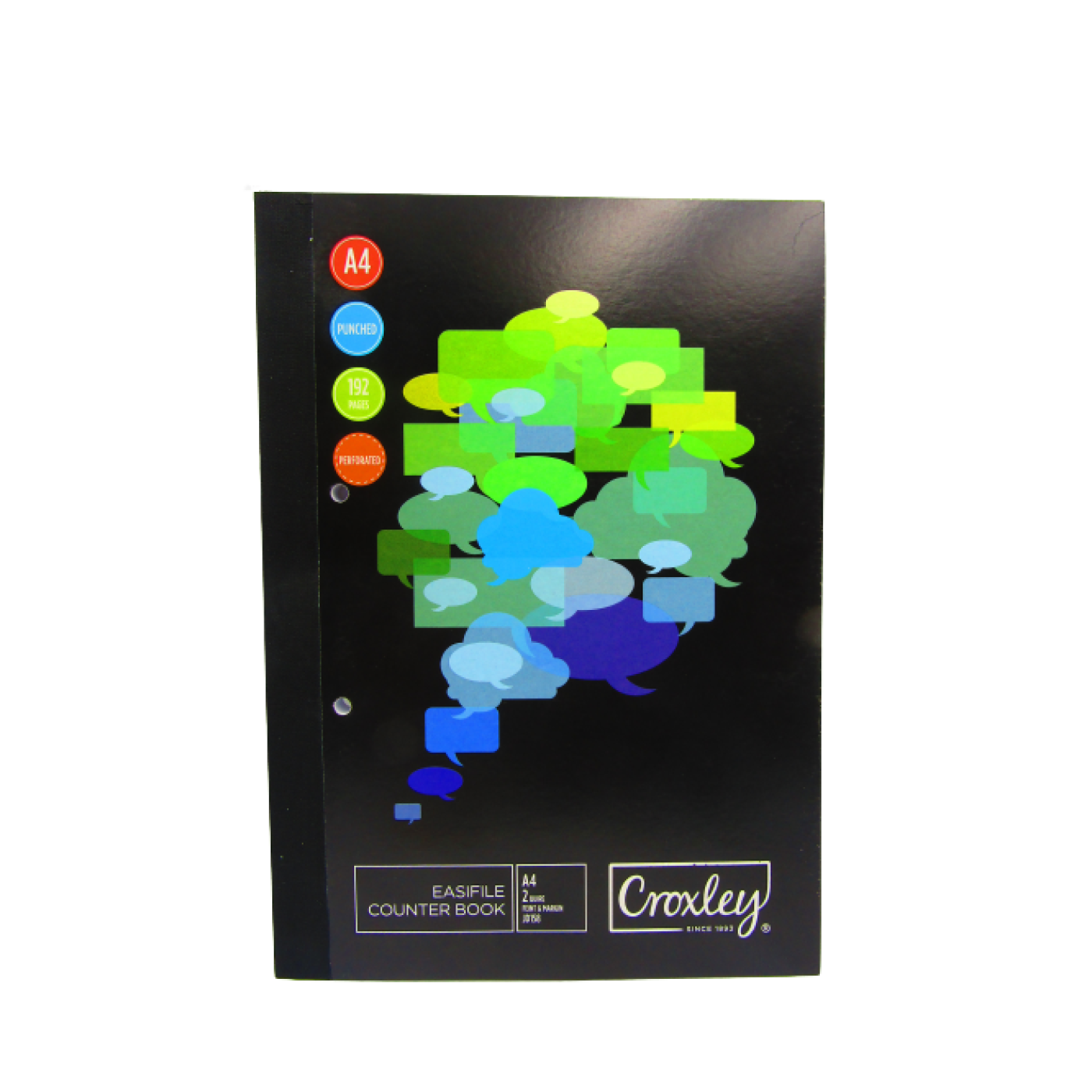 Croxley Easy File Counter Book A4 192P
