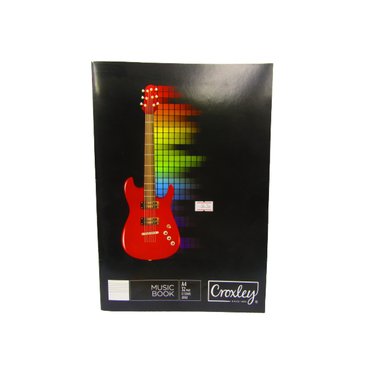 Croxley Music Book A4 32Pg 12 Stave
