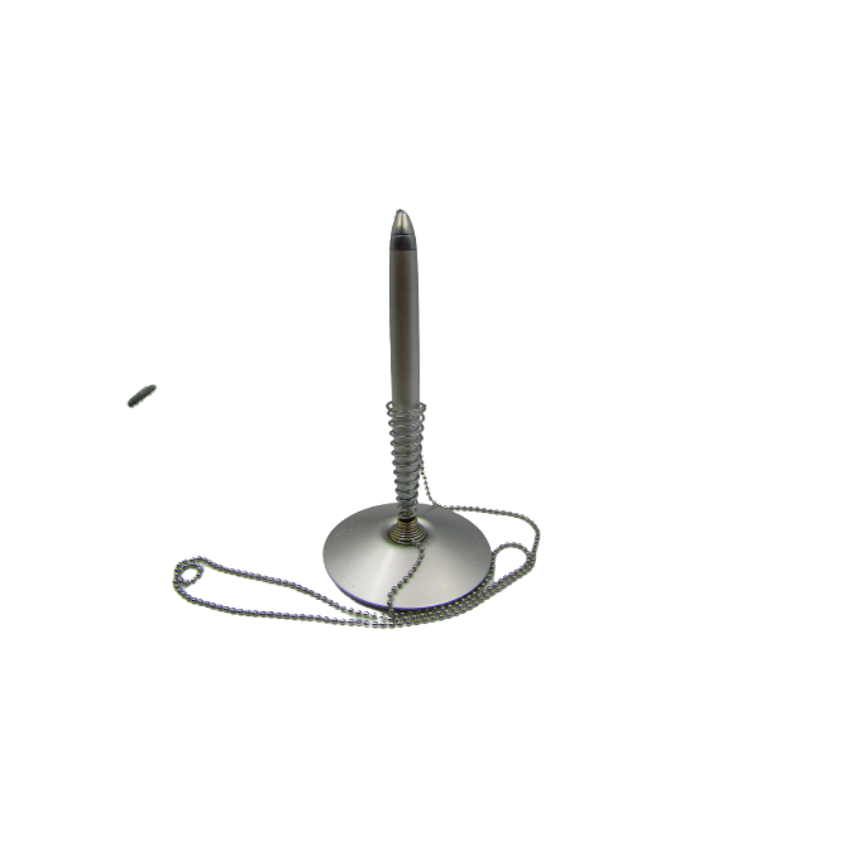 Desk Pen + Chain All Office Silver