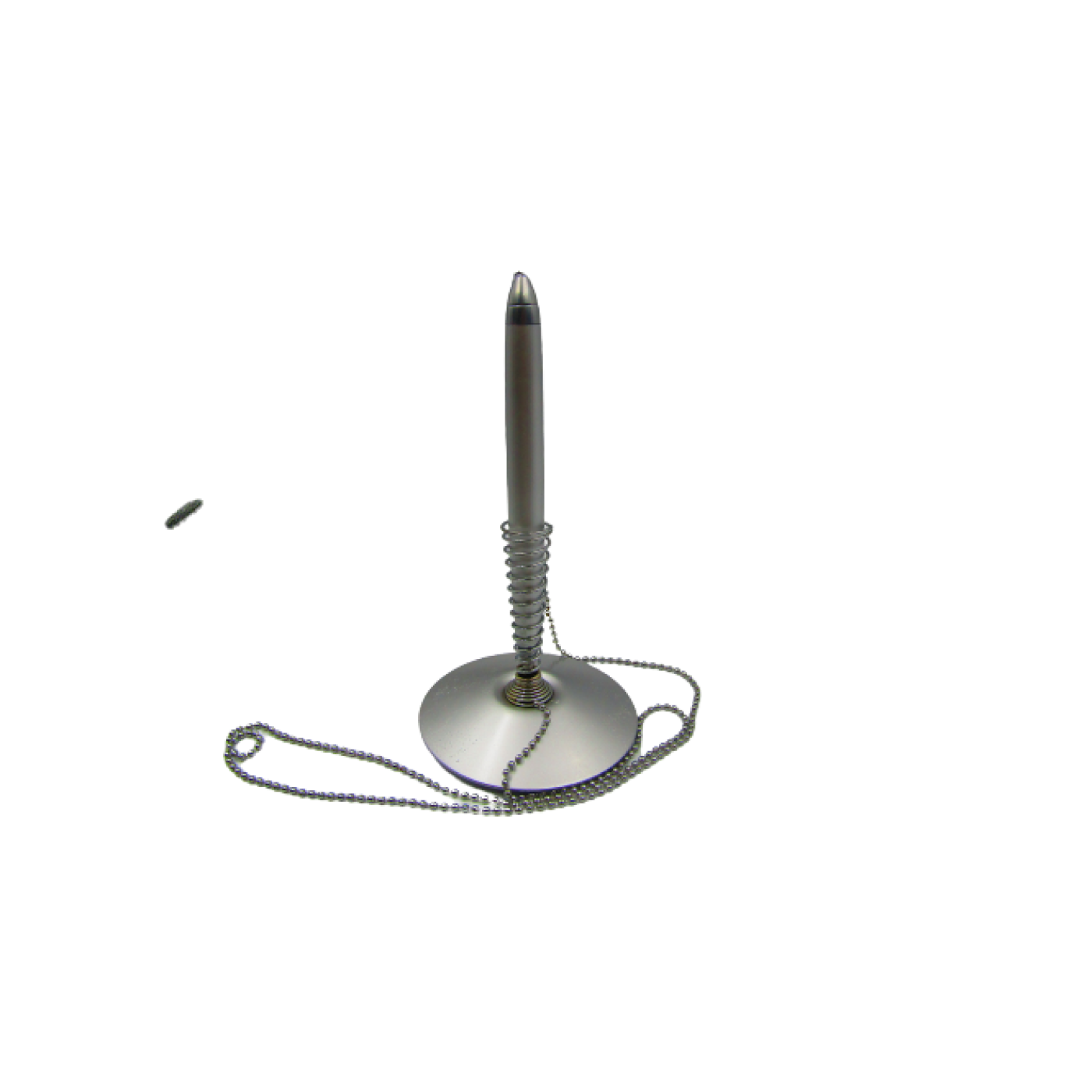 Desk Pen + Chain All Office Silver