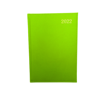 Diary A5 Pageaday Stitch Lime Green