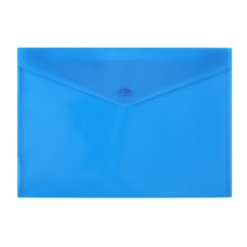 Bastian Blue Pvc Document Wallet