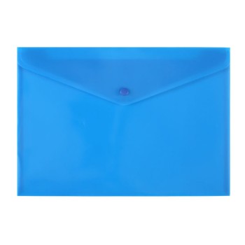 Bastian Blue Pvc Document Wallet
