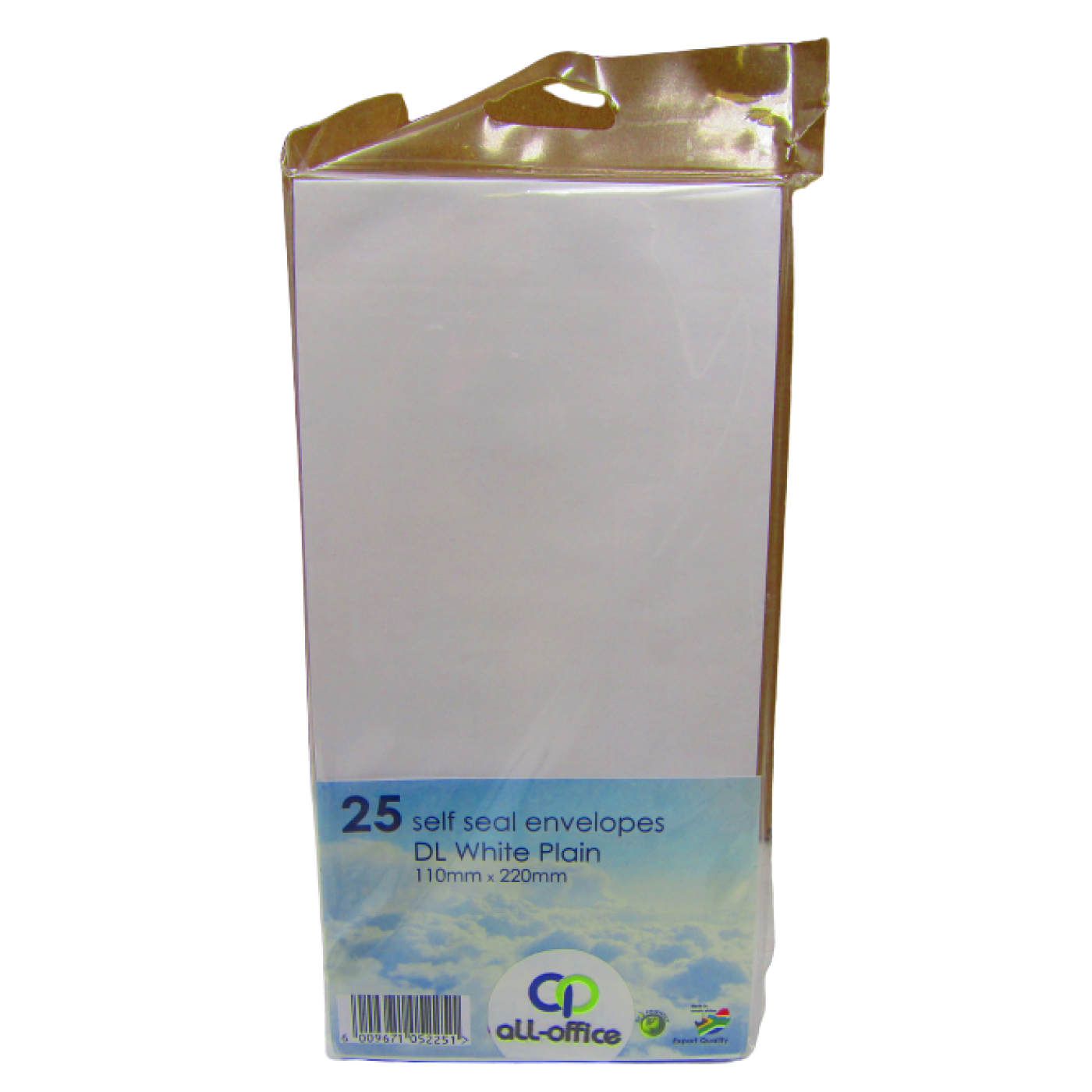 Envelopes Dl White No Window Ss