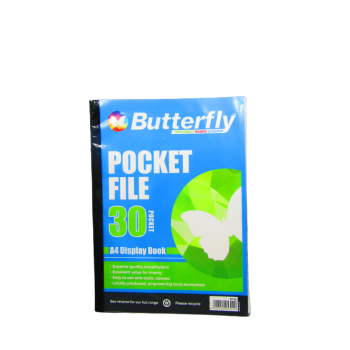 Flip File A4 Butterfly 30 Page