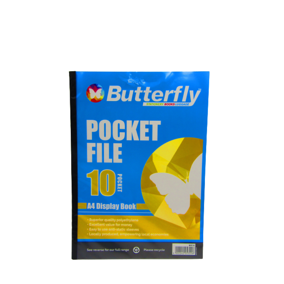 Flip File A4 Butterfly 10 Page