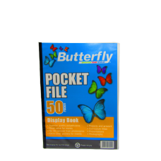 Flip File A4 Butterfly 50 Page