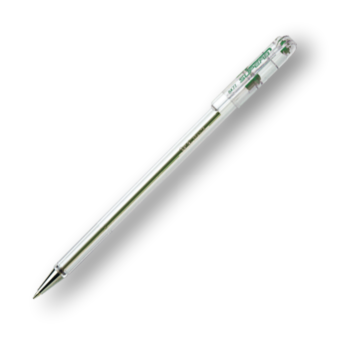 Pentel Energex Metal Tip Pen 0.7Mm - Green