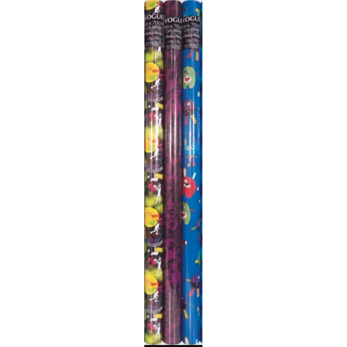 Gift Wrap Paper Kraft 480 X 2M Assorted