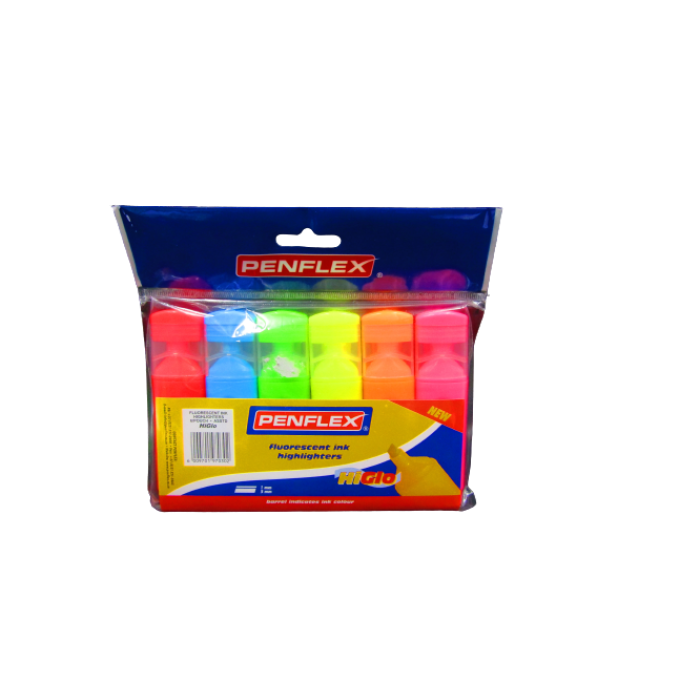 Highlighter Penflex 6 Piece Set