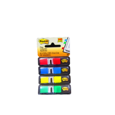 Post-It Flags 3M 4 Assorted Col Neon