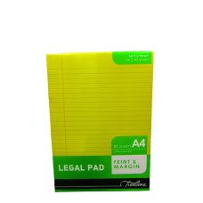 Legal Pad Yellow Tl