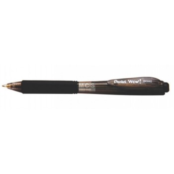 Pentel Bk440 Triangular Ball 1.0Mm Black