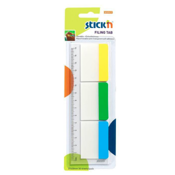 Stick N'  Hanging Filing tabs 3 Solid Co