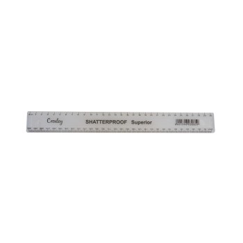 Ruler 30Cm Clear Croxley