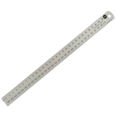 Ruler Stainless Steel 60Cm