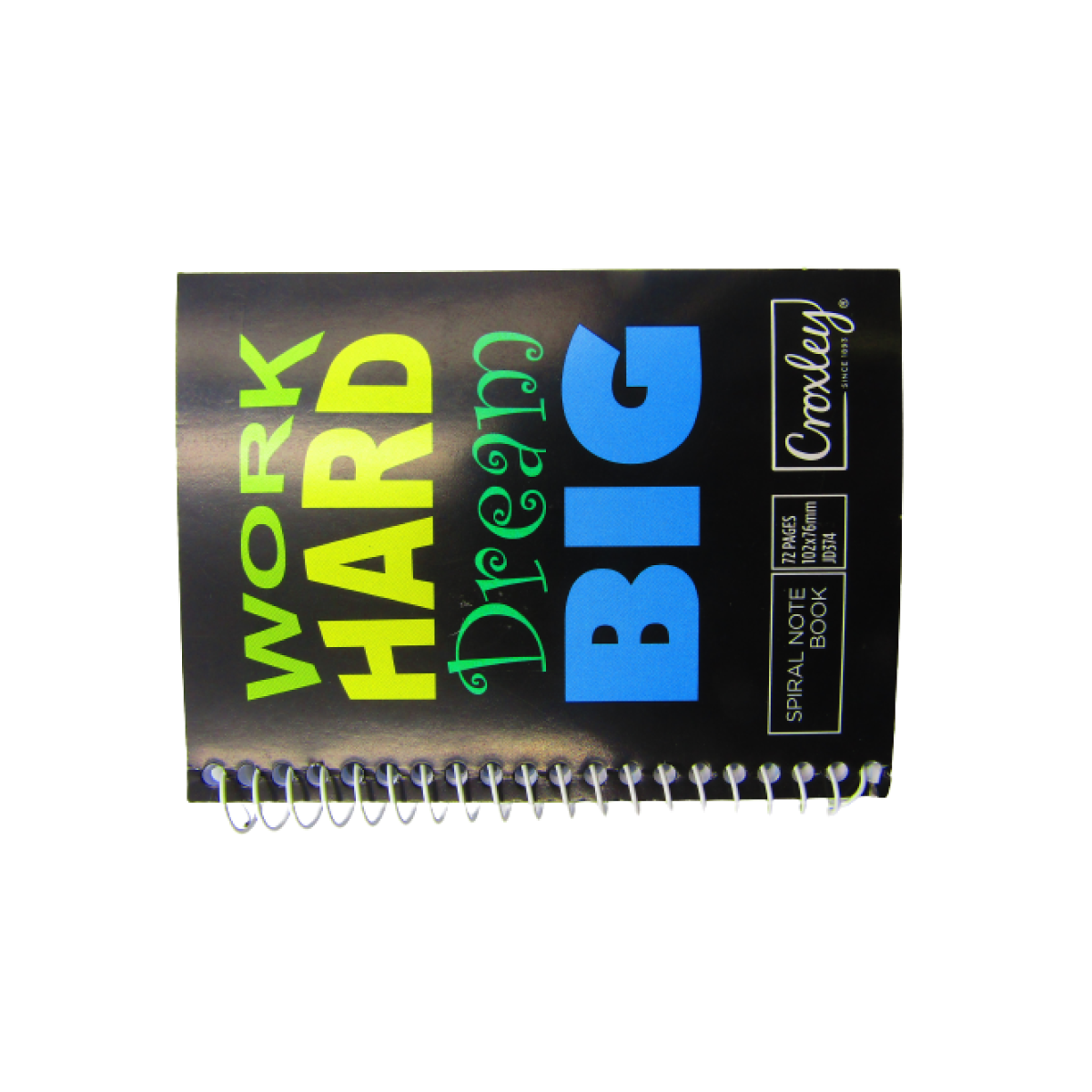 Wirebound Book Croxley 102 X 76Mm 72Pg