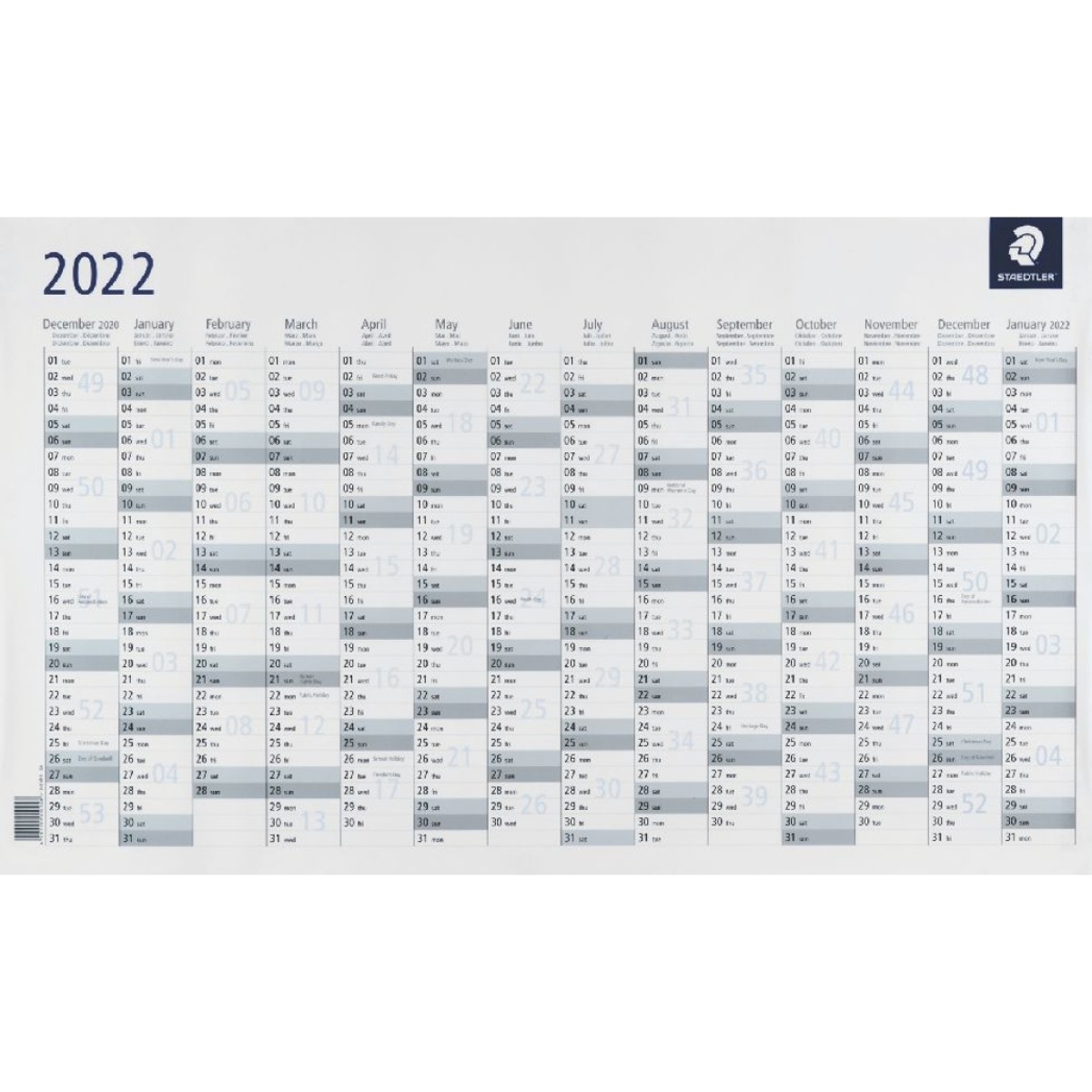 2025 Year Planner Staedtler
