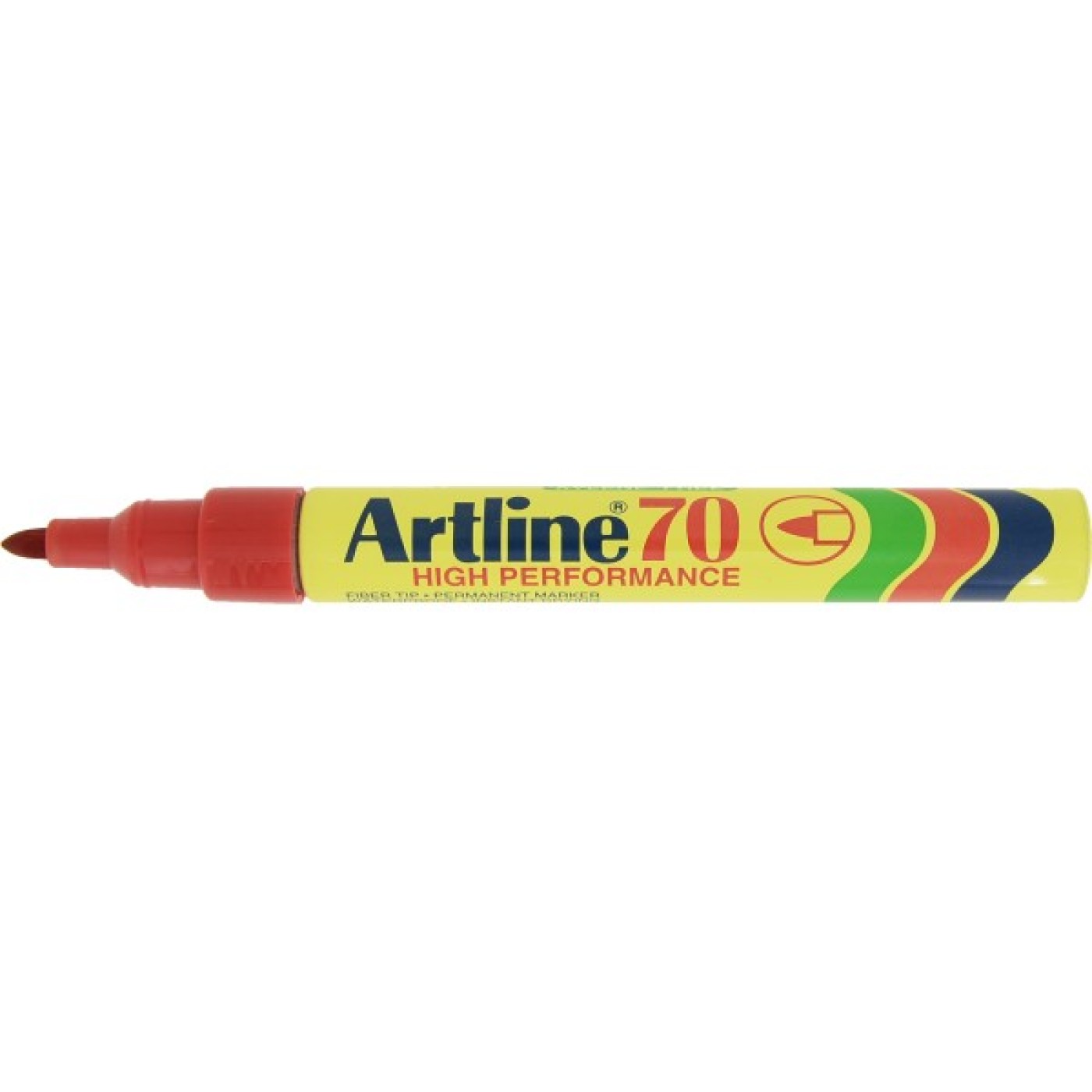 Artline Bullet Tip Red Permanent Marker