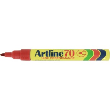 Artline Bullet Tip Red Permanent Marker