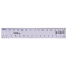 Ruler 15cm Treeline Clear